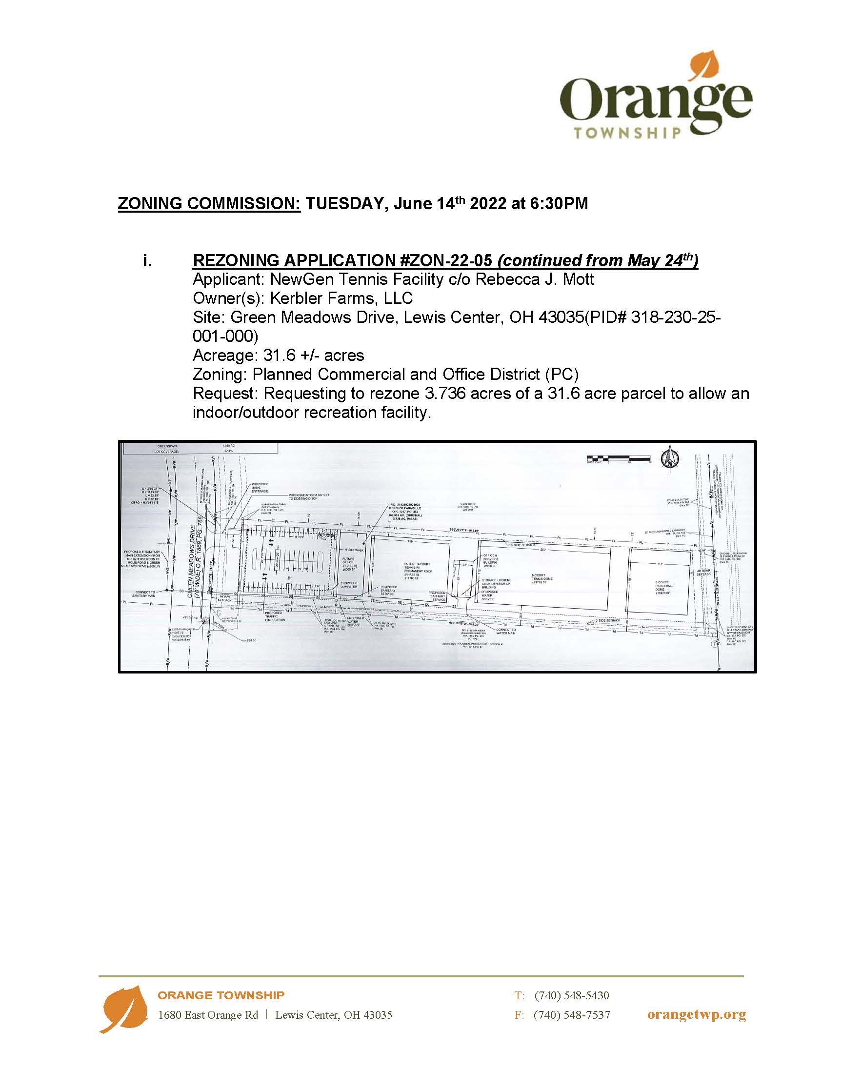 Zoning Commission Orange Township, OH Official site