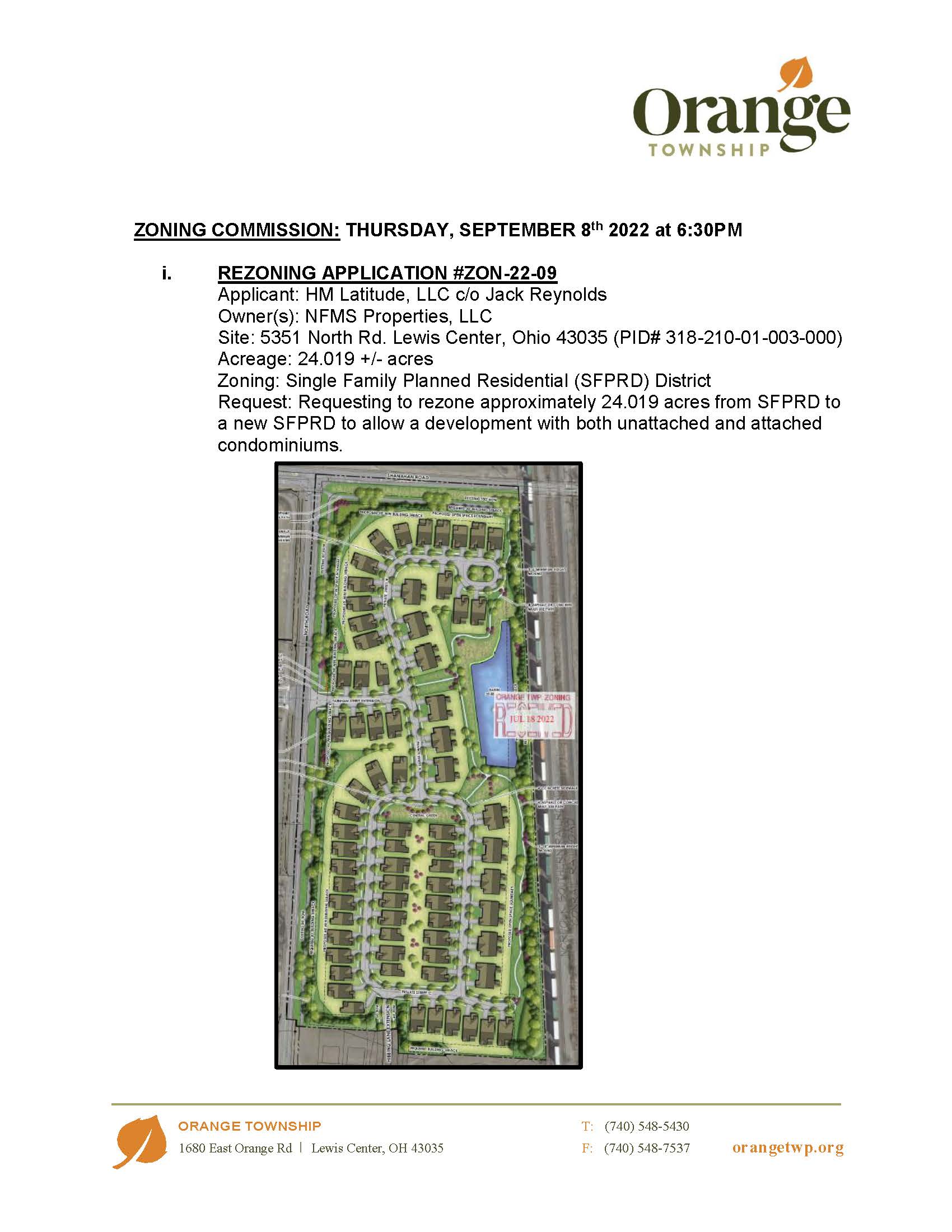 Zoning Commission Orange Township, OH Official site