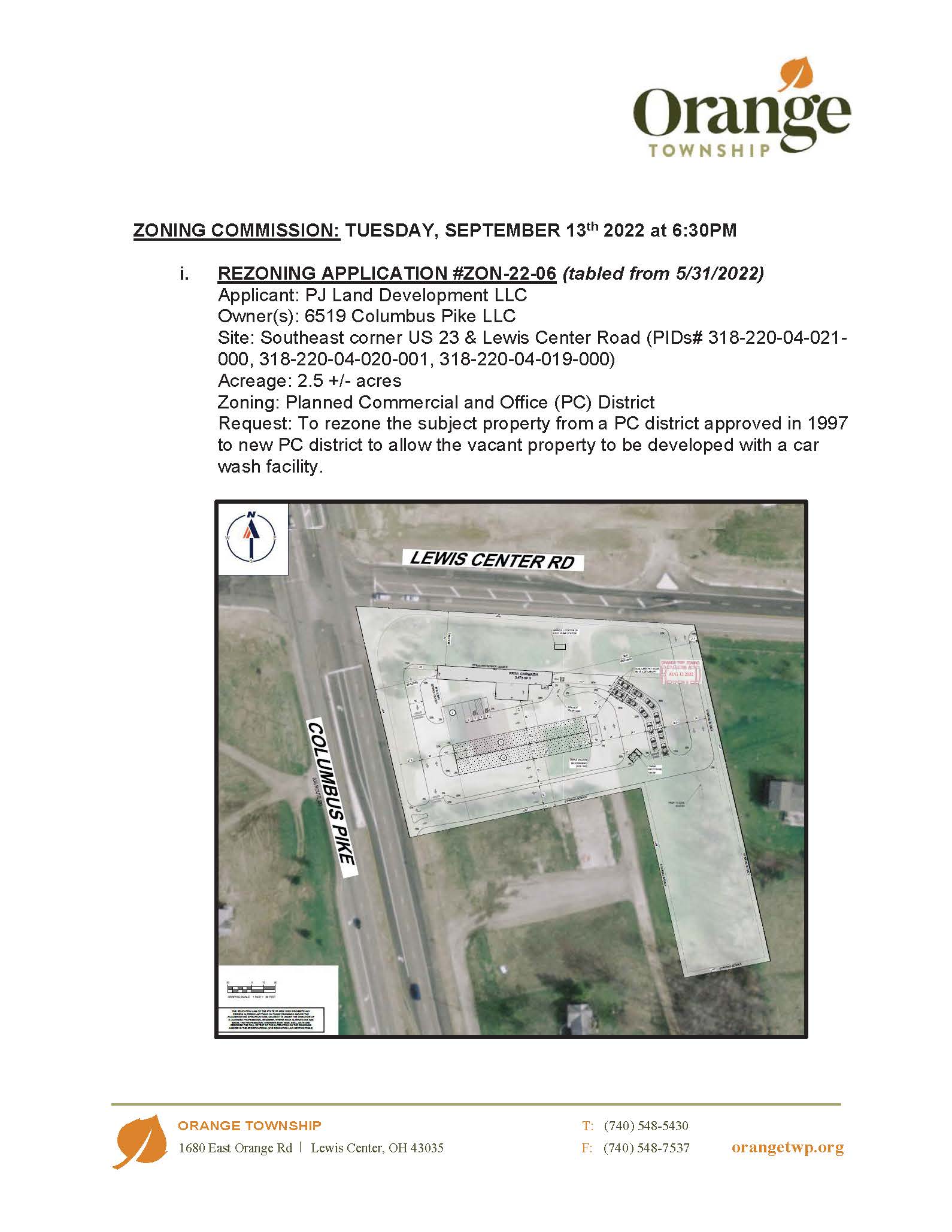 Zoning Commission Orange Township, OH Official site