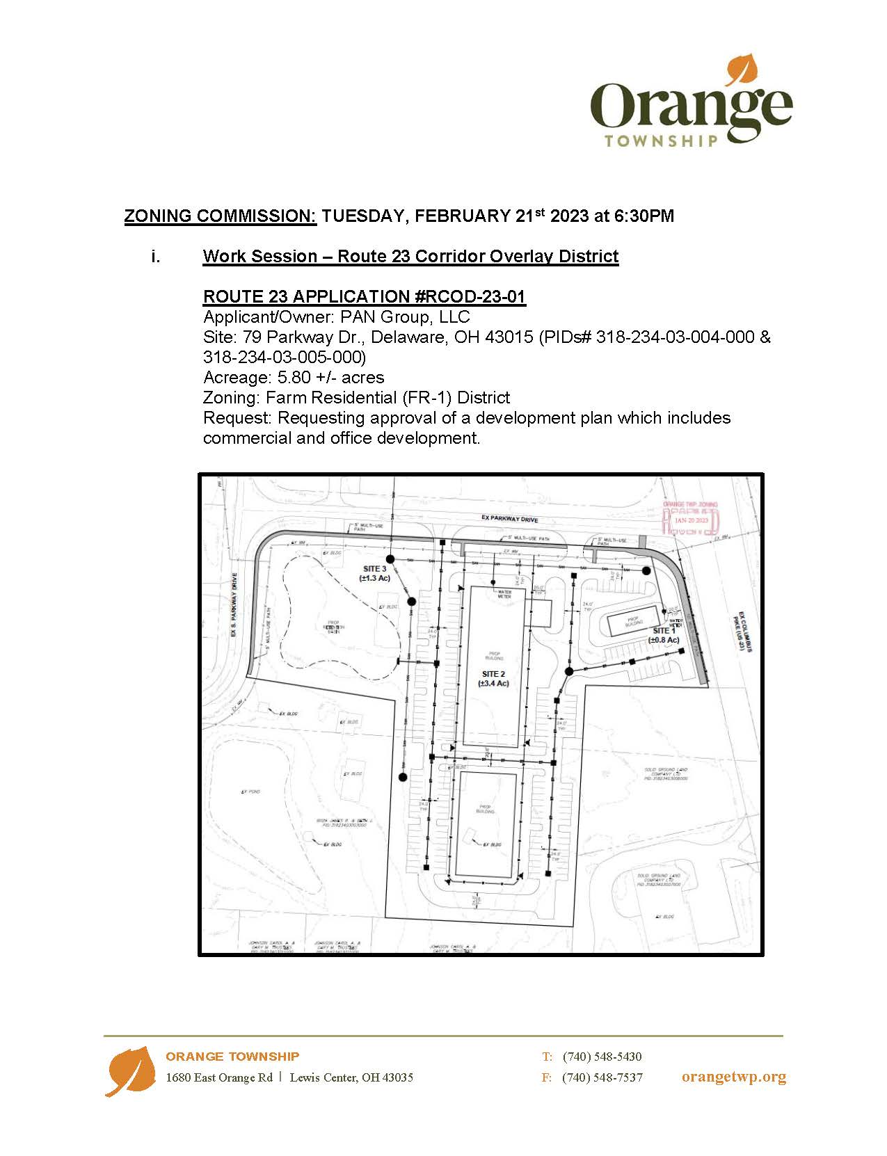 Zoning Commission Orange Township, OH Official site